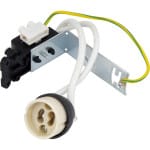 GU10 Connector with Bracket & Earth