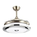 LED Ceiling Fan with Foldable Blades and Bluetooth Speaker -HELLO TODAY 8603