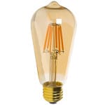 Filament ST64 LED Bulb 4w Warm White