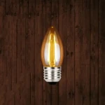 Filament LED Bulb C35 Candle 3w Warm White E27