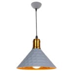 Dining Lamp Grey+Gold 6041