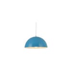 6030 BLUE WH DINING LAMP
