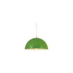 6030 GREEN WH DINING LAMP