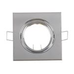 Downlight Holder Tilt able - Chrome Square