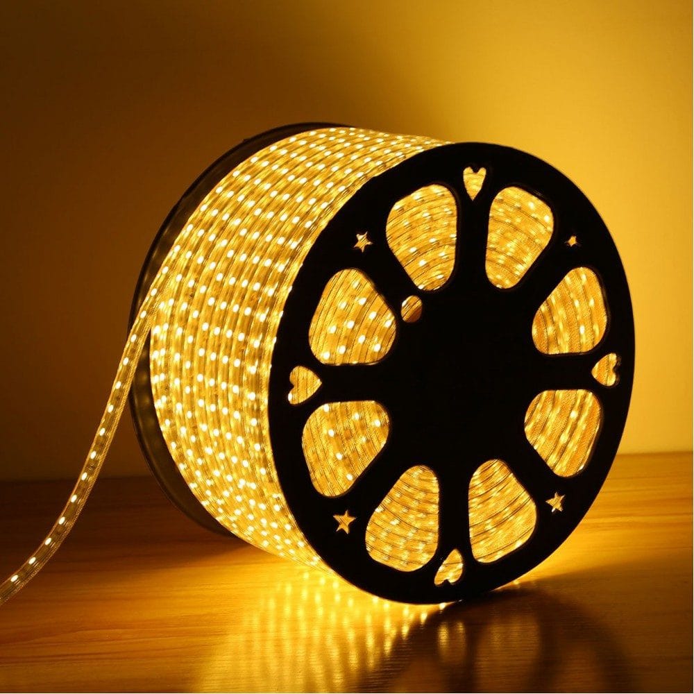 Led Strip Light 8 watts 100m Warm White 220v (2835A) SG – Hello Today Led Strip Light 8 watts 100m Warm White 220v (2835A) SG – Hello Today