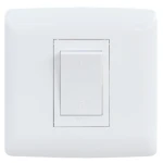 50A 2 Pole Stove Isolator White 4×4 (Hello Today)