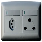 SA/Euro Single Socket 4×4 Silver (Hello Today)