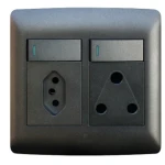SA/Euro Single Socket 4×4 Charcoal (Hello Today)