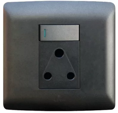 4×4 Single Socket Charcoal (Hello Today) 4×4 Single Socket Charcoal (Hello Today)