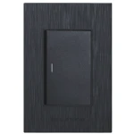 1 Lever 2 Way Switch Black Design 2×4 – Hello Today