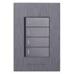 4 Lever Switch Charcoal Design 2×4 – Hello Today