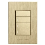 4 Lever Switch Gold Design 2×4 – Hello Today