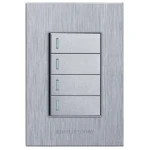 4 Lever Switch Silver Design 2×4 – Hello Today