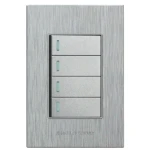 4 Lever Switch Titanium Design 2×4 – Hello Today