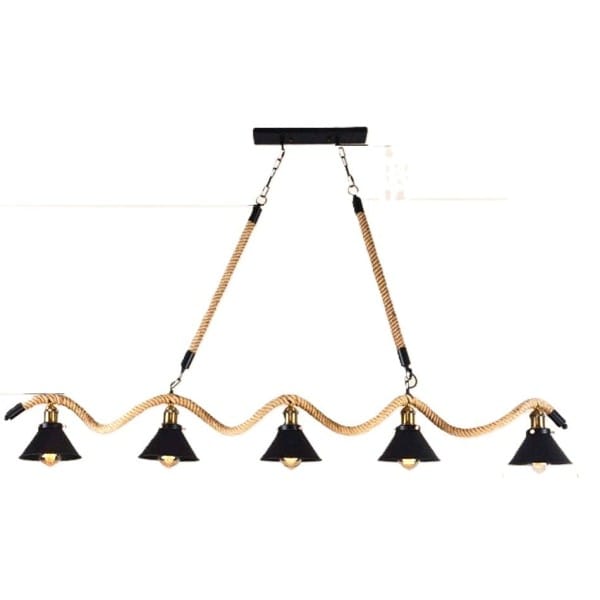 Hanging Rope Ceiling Light - 5006/5 - Outlight Electrical