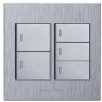 5 Lever Switch Silver Design 4×4 – Hello Today