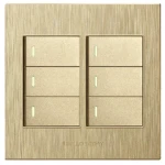 6 Lever Switch Gold Design 4×4 – Hello Today