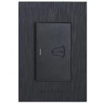Doorbell Switch Black Design 4×2 – Hello Today