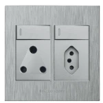 4×4 Euro/single Socket Titanium Design – Hello Today