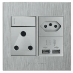 4×4 Usb/euro/single Socket Titanium Design – Hello Today
