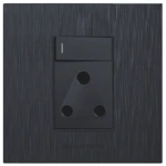 4×4 Single Socket Black Design – Hello Today