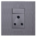 4×4 Single Socket Charcoal Design – Hello Today