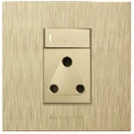 4×4 Single Socket Gold Design – HELLO TODAY