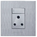 4×4 Single Socket Silver Design – Hello Today