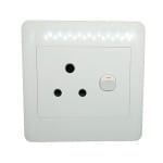 Single Socket White 4×4