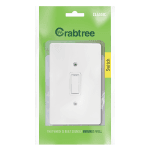 Crabtree 4×2 1 Lever 1 Way Switch