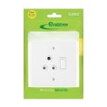 Crabtree 4x4 Single Socket