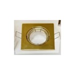 Downlight Holder Tilt able – Gold Square