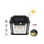 WATERPROOF OUTDOOR SOLAR INTERACTION WALL LAMP 28W