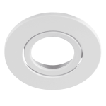 Recessed WHITE Downlight Holder
