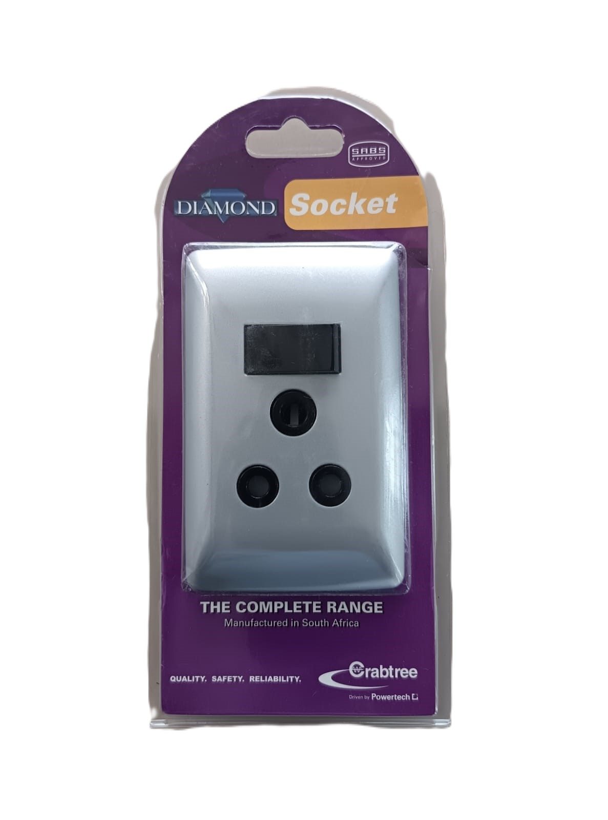 2x4 Crabtree Single Socket Grey 16A 2x4 Crabtree Single Socket Grey 16A