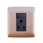 4×4 Single Socket Rose Gold/Black Design – Hello Today