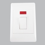 Brightstar 32A 2 Pole Isolator White 2×4 - EPL327