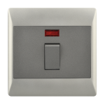 Brightstar 45A 2 Pole Isolator Charcoal and Champagne 4×4 – EPL356 DUO