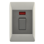 Brightstar 32A 2 Pole Isolator Charcoal and Champagne 2×4 – EPL357 DUO
