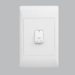 Brightstar 2×4 Push Dimmer Switch WH ESW043